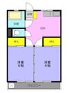 緑ヶ丘ハイムの間取り画像
