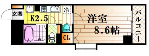 ルネッサンス末森の間取り画像