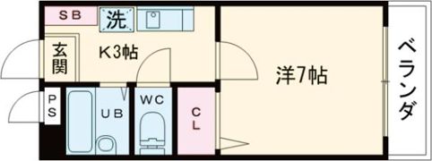 コーラル五色山の間取り画像