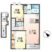 メゾンソレイユ（Maison Soleil）の間取り画像