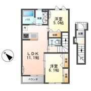 メゾンソレイユ（Maison Soleil）の間取り画像