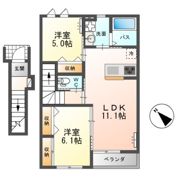 メゾンソレイユ（Maison Soleil）の間取り画像