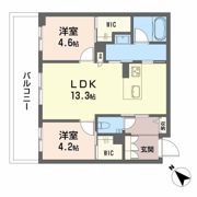 シャーメゾン トレゾールの間取り画像