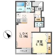 メゾンソレイユ（Maison Soleil）の間取り画像
