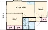 セジュール城殿 A棟の間取り画像