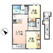 メゾンソレイユ（Maison Soleil）の間取り画像