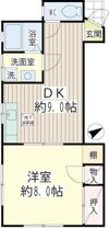 椎名ハイツの間取り画像