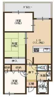 ファーストマンションの間取り画像
