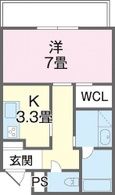 パークテラスの間取り画像