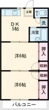 コーポ小林の間取り画像