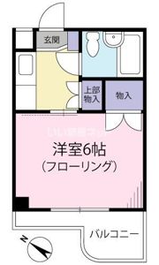 ベルアベニュー町田の間取り画像