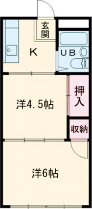 グリーンコーポの間取り画像