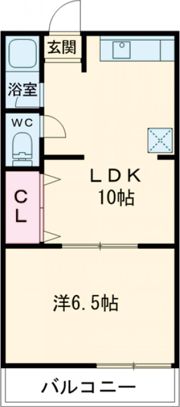 ハイム宝の間取り画像