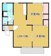 グリシーナBの間取り画像