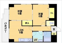 エスポワール西京極の間取り画像