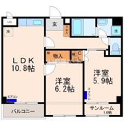 Mレジデンス須磨の間取り画像