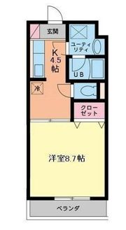 メゾンファミーユⅦの間取り画像