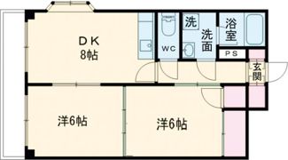 シャインハウスD棟の間取り画像