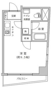コートブランシュの間取り画像
