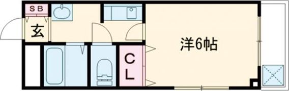 パレイシャルKOBEの間取り画像