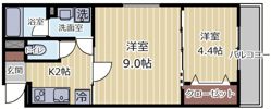 仮）根岸町新築アパートの間取り画像