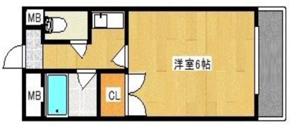 大産樋井川マンションの間取り画像
