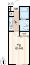 vinosity 勝田台の間取り画像