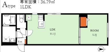 aLATO中野富士見町の間取り画像