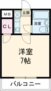 ジュネスタチバナの間取り画像