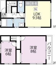 グランメゾン大佐野 参番館の間取り画像