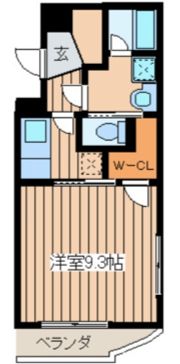ユアーズの間取り画像
