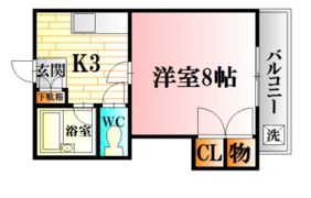 Yビル弐番館の間取り画像