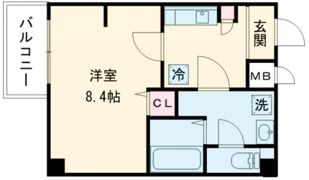賑町エヌエム・スワサント・キャトルズの間取り画像