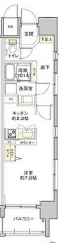 ラルウェンディ縮景園前 ウエストの間取り画像