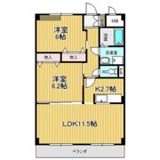 ブランジュ水広の間取り画像