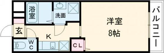 PLEIN SOLEIL 東霞町の間取り画像