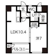 フローラル千種の間取り画像