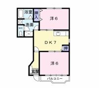 ガ－デンハウス大町の間取り画像