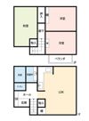 熊谷万平町戸建の間取り画像