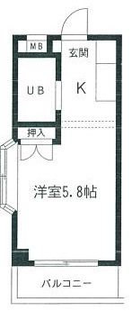 アーバンハイツNYの間取り画像