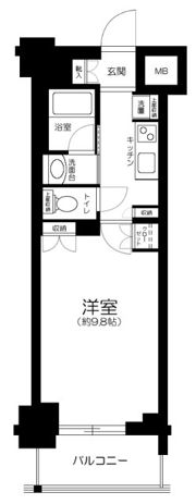 パレステージ曳舟Ⅱの間取り画像