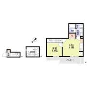 WoodCrest沼袋Terraceの間取り画像
