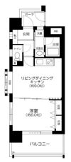 ダイアパレス池袋の間取り画像