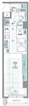 【高齢者向け住宅】ステージファースト代々木の間取り画像