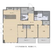 パークホームズ円山公園の間取り画像