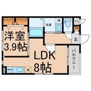 MOVE山王EASTの間取り画像