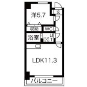 イーグルコート高沢の間取り画像