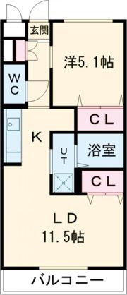 エトワールKEIの間取り画像