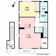 シャーメゾン久原の丘の間取り画像