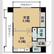 奥江ビルガーデングレースの間取り画像